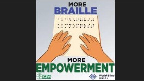 Kampanja "Više Brajevog pisma"